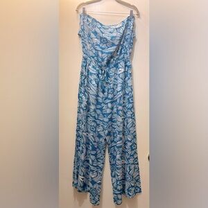 Women’s Blue Island‎ Romper Size Large